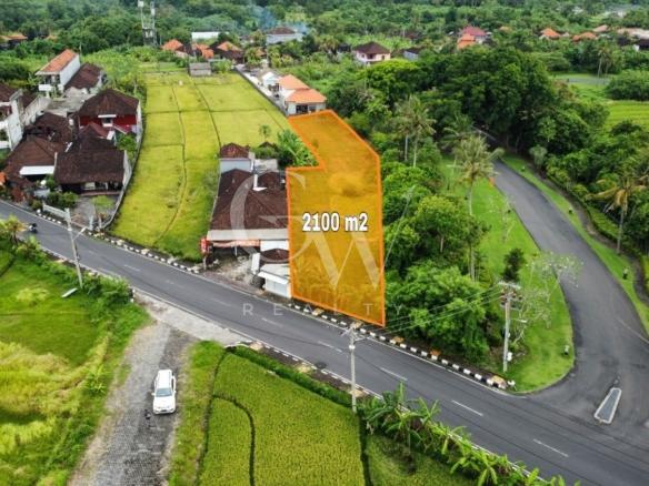 Land 2100 sqm Tanah Lot